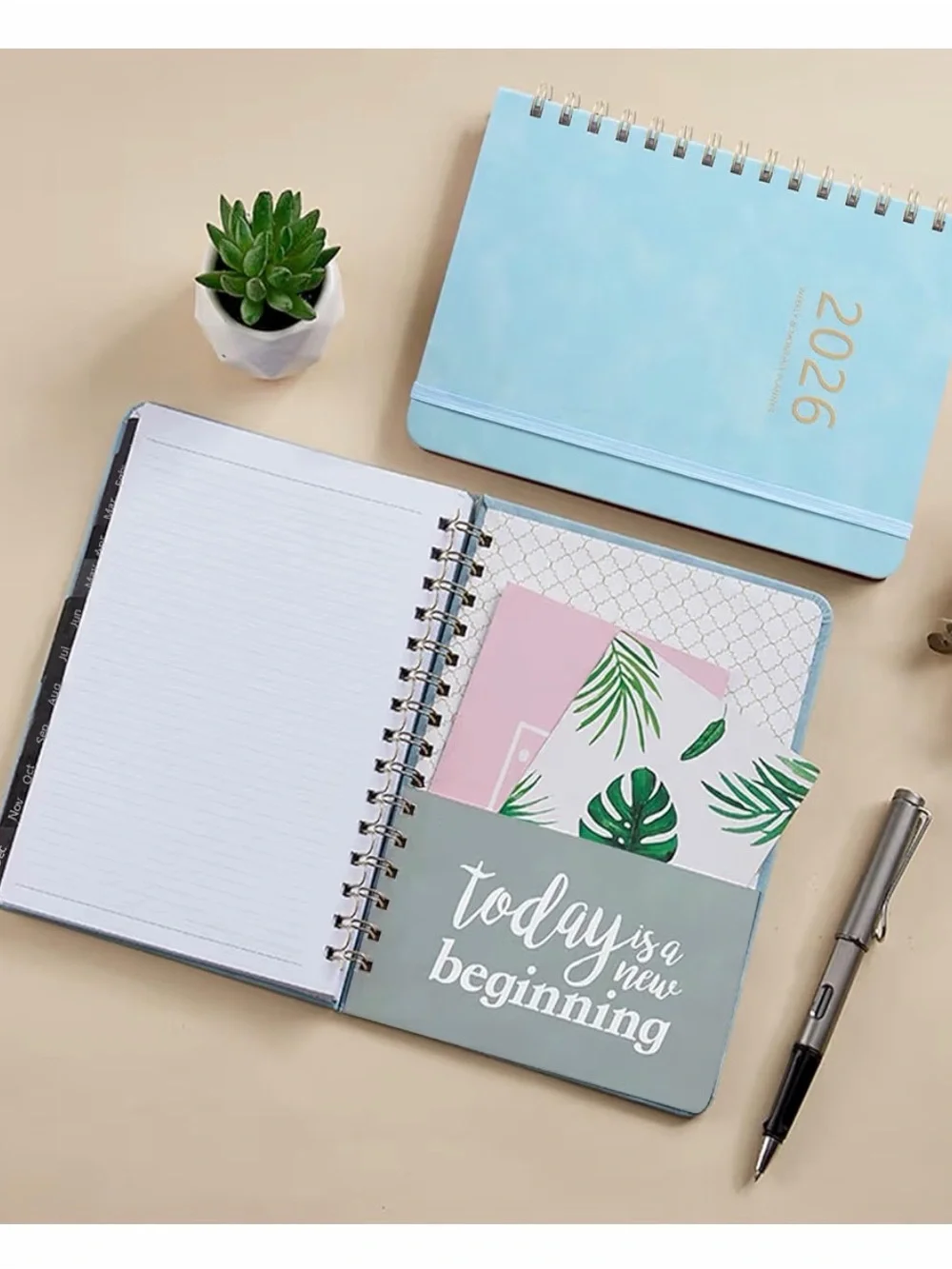 2026 Weekly&Monthly Planner A4